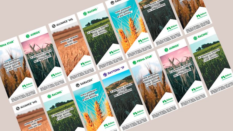 Dépliants produits BtoB NUFARM