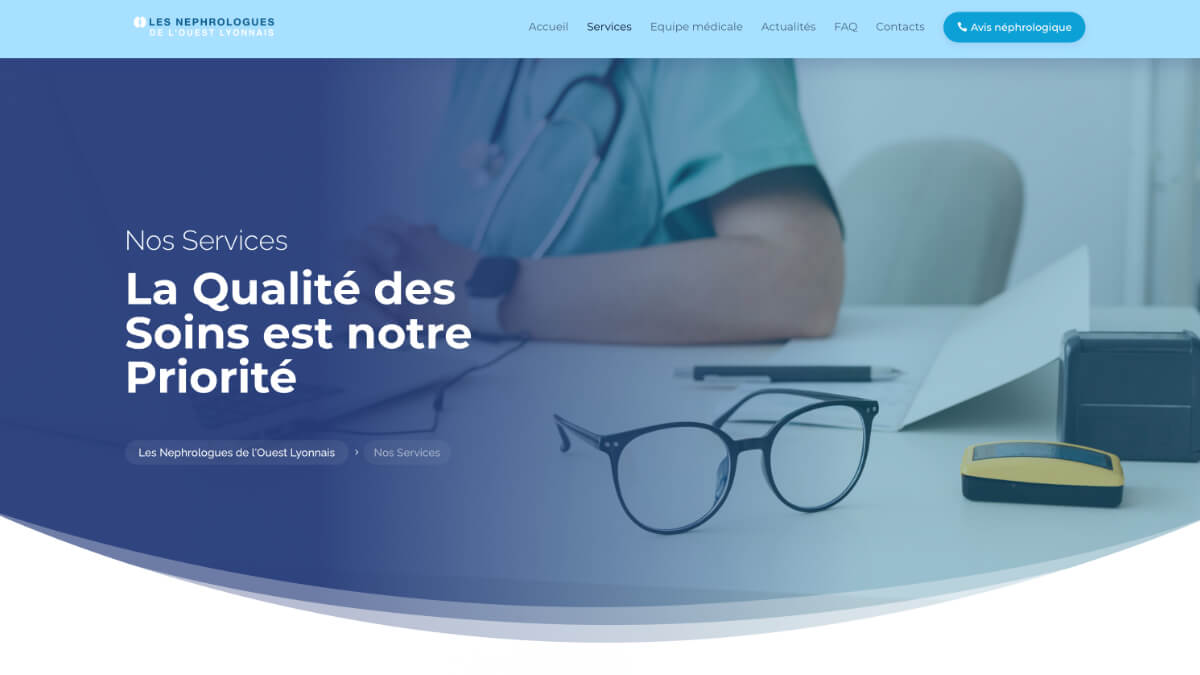 Le Nouveau Site des Néphrologues de l&rsquo;Ouest Lyonnais : un véritable guide pour Patients et Familles