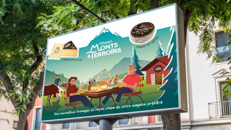 Campagne Affichage été Savoie et Franche-Comté